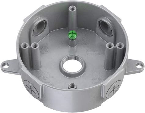 electrical 4 junction box|4 round electrical box mount.